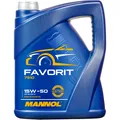 5 L MANNOL Favorit 15W-50 Motoröl API SL/CH-4 for gasoline und diesel engines