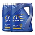 15W 50 Motoröl MANNOL Favorit 10 2 x 5 Liter API SL / CF 4 SAE 15W50 Motor Öl