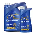 6 (5+1) Liter MANNOL SAE 15W-50 Favorit / API SL/CF/CF-4 Motorenöl