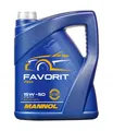 MANNOL 7510 FAVORIT 5 Liter SAE 15W-50, API SL, CF-4