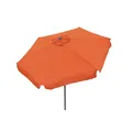 MERXX Sonnenschirm, ØxH: 230 x 219 cm, Polyester/Aluminium, terracottafarben - braun