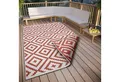 OTTO home Teppich Ronda Wendeteppich, rechteckig, Höhe: 5 mm, Sisal-Optik, Flachgewebe, In- und Outdoor, geometrisches Boho Design