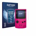 Savvies 3 Stück Panzer Schutz Glas für Nintendo Gameboy Color 9H Schutzfolie, Glas-Folie, HD Klar, Blasenfrei, Anti-Fingerabdruck, Displayschutz