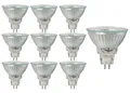 TRANGO LED-Leuchtmittel, 10er Set MR16030 LED Leuchtmittel mit MR16 Fassung zum Austausch von herkömmlichen Halogen Leuchtmittel MR16 I GU5.3 I G4 12 Volt 3000K warmweiß, 10 St., 10er Set MR16030 LED Leuchtmittel mit MR16 Fassung zum Austausch von herkömmlichen Halogen Leuchtmittel MR16 I GU5.3 I G4 12 Volt 3000K warm-weiß Glühlampe, Reflektor Lampe, LED Birnen, Glühlampe, Reflektor Lampe, LED Birnen