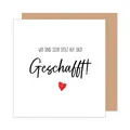 Premium quadratische Glückwunschkarte zur bestandenen Prüfung mit Umschlag. G...
