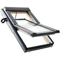 Roto Dachfenster Designo RotoTronic R69G H2EF Comfort Verglasung Holz Elektro-Funk Fenster, 74x118 cm (7/11)