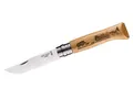 Opinel Taschenmesser, No. 8 Animalia Motiv Wildschwein Eichenholz-Griff