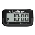Needit elektronische Parkscheibe Park Micro I kompakte, Digitale Parkuhr Schwarz