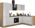 KOCHSTATION Winkelküche Florida, Stellbreite 280x165 cm, wahlweise mit E-Geräten, mit Softclose für Türen und Schubkästen