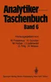 Analytiker-Taschenbuch | Buch | 9783642701689