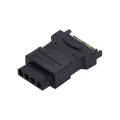 CY 15poliger SATAStecker auf Molex4polige IDEFestplattenNetzadapter.