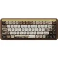 Akko MU01 Mechanische Gaming-Tastatur mit Walnuss-Holzgehäuse, QWERTY US Layout, Mountain Seclusion, Rosewood Switch - Braun