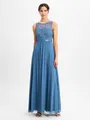 Suddenly Princess Abendkleid Damen blau, 32 743081-0001-00320