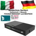 DigiQuest tivusat Ti9 Full HD Sat-Receiver Aktiver Karte attivato mit Liste