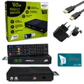 Digital Tivusat HD Satelliten Receiver Digiquest Ti9 + aktivierte Smartcard Full