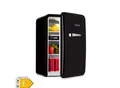 Audrey Retro-Kühlschrank 70 Liter 3 Regale 2 Türfächer Innenbeleuchtung Schwarz 70 Liter