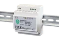 DIN60W12: DIN-Schienen-Netzteil 12V/5A, Kunststoffgehäuse, Stufenausführung