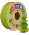 OVERTURE Filament PLA 1.75mm Verbessert, 3D Drucker PLA Filament 1kg Spule (2.2 LBS), Maßgenauigkeit ± 0.02mm für die Meisten FDM 3D Drucker (Avocado)
