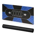 Pokermatte Pokertischauflage Poker Tischmatte Pokerteppich Pokerplatte 120x60 cm