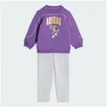 adidas Sportswear Trainingsanzug ADIDAS DISNEY MINNIE MAUS JOGGINGANZUG SET (1-tlg) lila 3-4Y