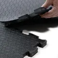 Puzzle-Stallmatte aus Gummi Lagama Glatt bedruckte Oberseite 120x80 cm