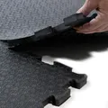 Puzzle-Stallmatte aus Gummi | Lagama | Wasserbeständige Bodenmatte | 120 x 80 cm