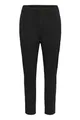KAFFE Hose KAmette Damen Hose Elegant Elastische Taille Casual Anzughose 36, Black Deep