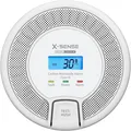 CO Melder X-Sense CO03D-W Kohlenmonoxidmelder mit Digitalanzeige & Batterie