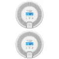 CO Melder X-Sense CO03D-W Kohlenmonoxidmelder mit Digitalanzeige & Batterie 2ER