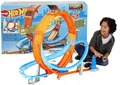 HOT WHEELS MASSIVE LOOP  MAYHEM SET +  car GTV14 Tallest Standind Loop 70cm