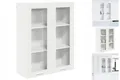 Hängeschrank Mit Regal Riga Weiß 80x31x100 Cm Spanplatte
