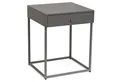 osoltus Raumteiler osoltus Cube Beistelltisch m. Schublade Industrie Design warm grey