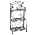 Outsunny Blumenregal, BxHxL: x x cm, Metall - silberfarben