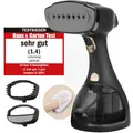 LEBENLANG Dampfglätter Steamer - 1500W & 300ml I Dampf glätter Schwarz