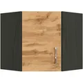 Held Eckoberschrank ca. 60 cm Eiche/Anthrazit