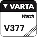 1x VARTA V377 Uhren-Batterie Knopfzelle SR66 SR626 AG4 VARTA im Blister