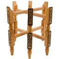 Orient Holzgestell Hell für 60cm Tabletts