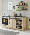 Furn.Design Küchenzeile Stove, Soft-Close, mit Schiebetür