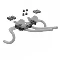 Syncros TT/TRI EXT-R-100 Clip on Bracket schwarz Unisex