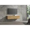 Wuun TV-Board Wuun® Somero Lowboard Tv-Board Wohnwand hängend braun 120 cm