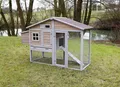 Kerbl Hühnerstall Bonny Ruheplatz + Freilaufgehege, Größe 181x65x118 cm