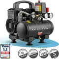 STAHLWERK Kompressor mit 3 L Tank (ST-38 Pro) – ölfrei & leise, 8 bar, Silent-Druckluftkompressor mit Brushless-Motoren, 1,60 PS, 1,18 kW, 190 l...