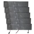 AZDelivery 5 x WS2812B Matrix LED Modul RGB anpassbar Individuell adressierbar WS2811 WS2812 IC LED Pixel Panel mit einer Matrix Screen Board mit RGB Unterstützung