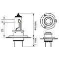 Glühlampe, Hauptscheinwerfer Ultra White DBL BOSCH 1 987 301 441, 2 Stück [B]