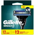 Gillette Mach3 Rasierklingen 12 St.