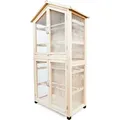 Trocknungsschrank Aus Unbehandeltem Holz, 86 X 50 X 165 Cm - Habau