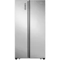 Hisense RS677N4ACC, Side-by-Side, edelstahl