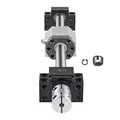 CNCMANS Kugelumlaufspindel SFU1605 400mm Edelstahl Gerollte ballscrew mit BK12 / BF12 Endunterstützung, Schraubkupplung von 6,35x10mm und DSG16H Muttergehäuse CNC Teile für 3D Maschinen