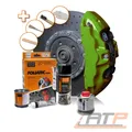 FOLIATEC BREMSSATTELLACK PERFORMANCE GREEN METALLIC + 100ml LACK VERDÜNNUNG