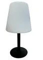Smartwares LED-Solar Tischleuchte Schwarz Dimmbar Nachttischlampe Tischlampe